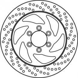 Диск тормозной задний Suzuki VS1400 Intruder