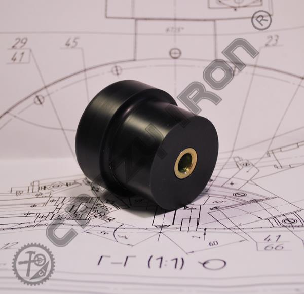 Сменный наконечник слайдера точеный с втулкой 55/12