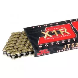 Цепь JTC 520X1R G&B золотая X-ring