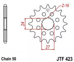 Звезда ведущая JTF423