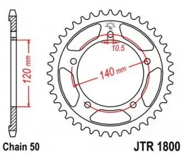 Звезда ведомая JTR1800