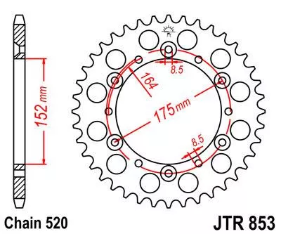 Звезда ведомая JTR853