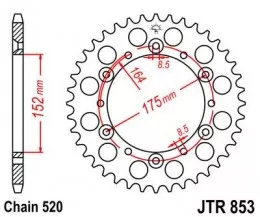 Звезда ведомая JTR853