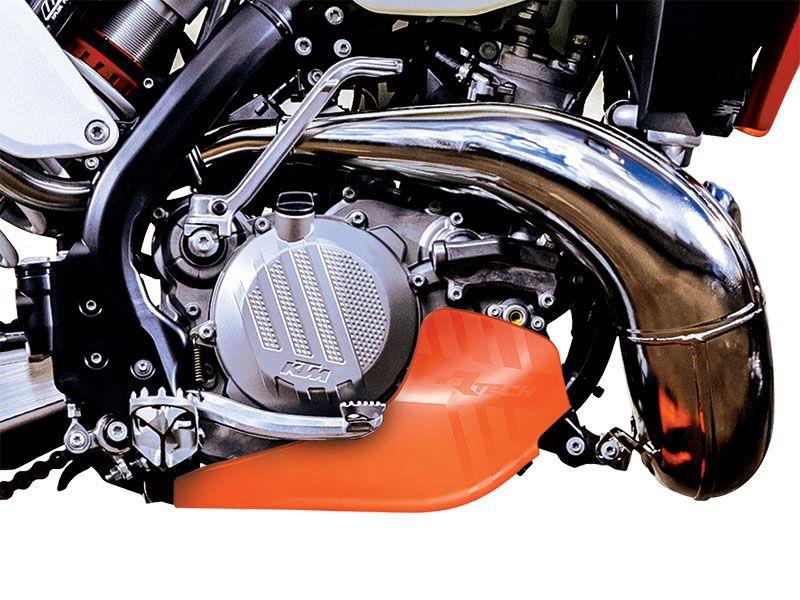 Защита двигателя пластиковая SX250 17-22 # EXC/XC-W250-300 17-23 оранжевая
