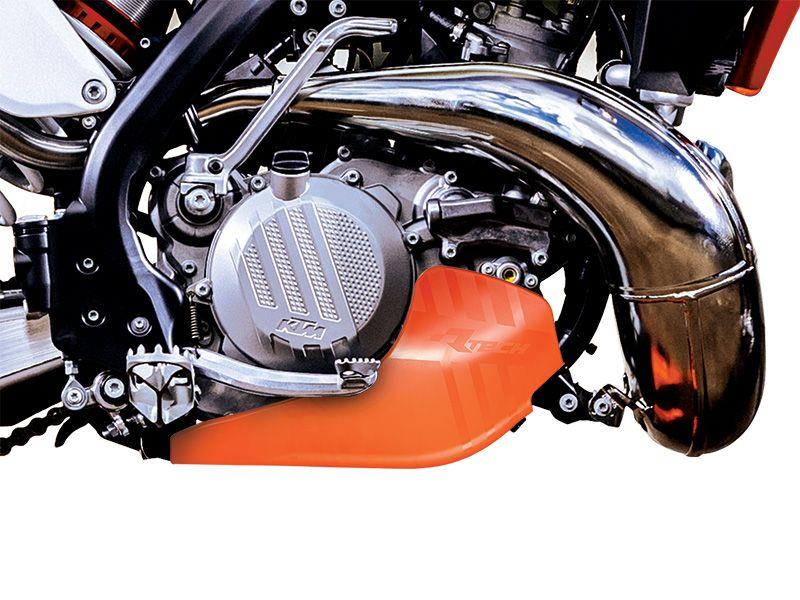 Защита двигателя пластиковая SXF450 16-18 # EXCF/XCF-W450-500 17-23 оранжевая