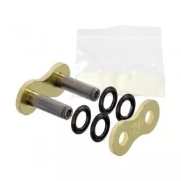 Замок цепи JT 520Z3 Gold&Silver заклепка