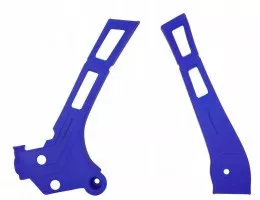 Защита рамы под мотоцикл Yamaha YZ 125-250 05-19 синяя