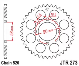 Звезда ведомая JTR273