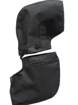 Текстильная защита рук снегохода/квадроцикла черная