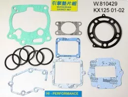 Прокладки верх комплект KX125 01-02