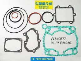 Прокладки верх комплект RM250 92-93