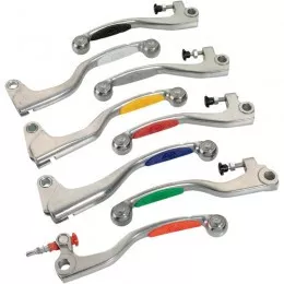 Рычаги тормоза и сцепления желтые комплект HONDA