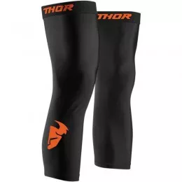 Чулки под наколенники S8 COMP Black/Red Orange