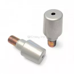 Грузики руля стальные YAMAHA YZF-R6 серебристые