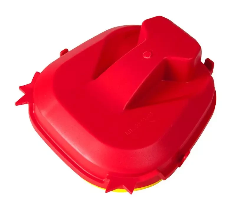 Крышка корпуса воздушного фильтра CRF450R/RX/RWE 21-23 # CRF250R/RX 22-23 красно-желтая