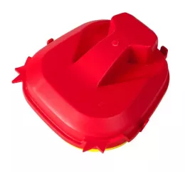 Крышка корпуса воздушного фильтра CRF450R/RX/RWE 21-23 # CRF250R/RX 22-23 красно-желтая
