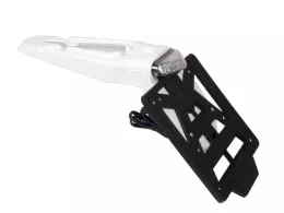 Крыло заднее с фонарем Street белое универсальное